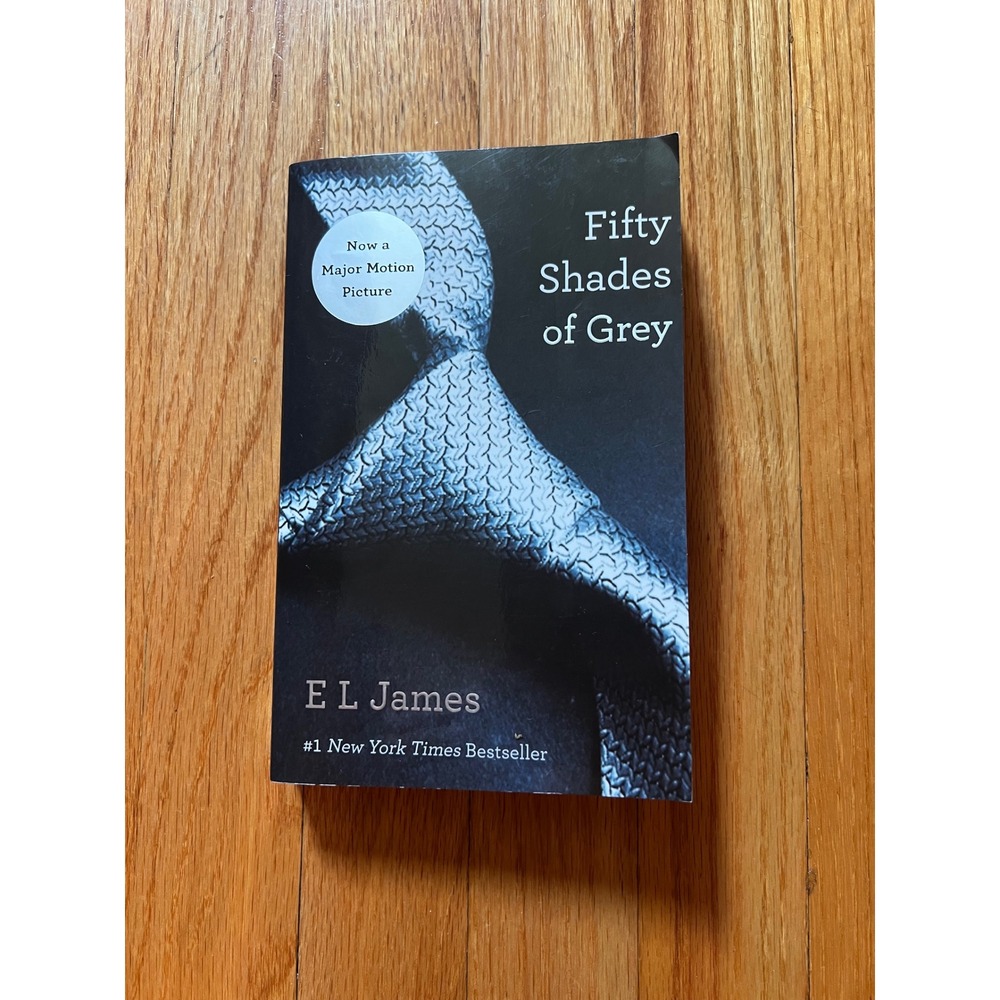 Fifty Shades of Grey E L James Paperback Novel Vintage Books Movie TieIn Edition